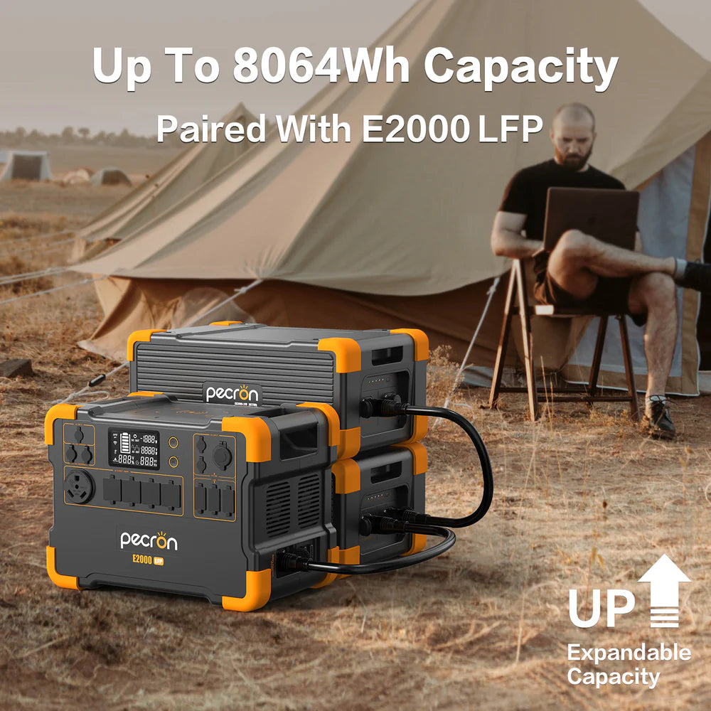 PECRON E2000LFP Expandable Portable Power Station 2000W 1920Wh