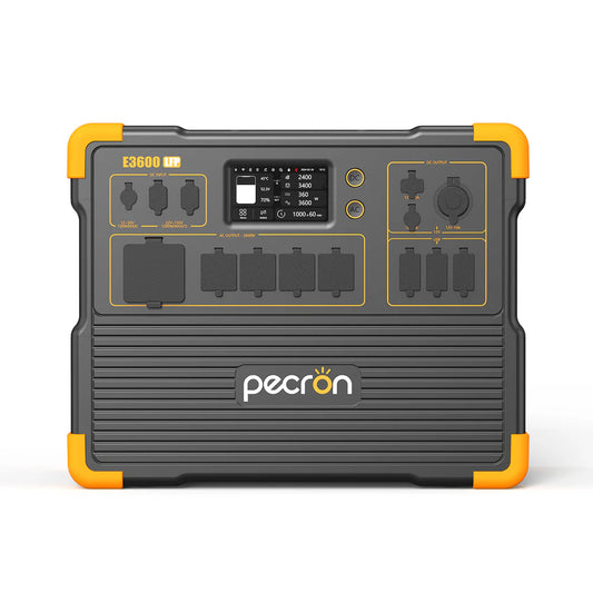 PECRON E3600LFP Expandable Portable Power Station 3600W 3072Wh