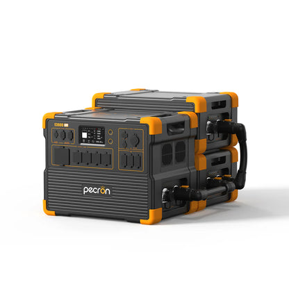 PECRON E3600LFP Expandable Portable Power Station 3600W 3072Wh